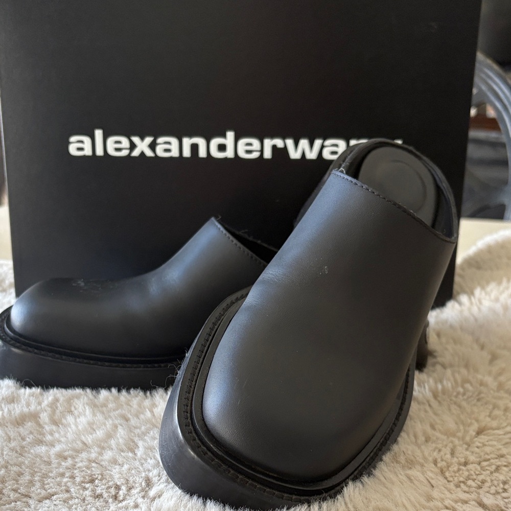 Alexander Wang Black Women's Slip-On Loafers